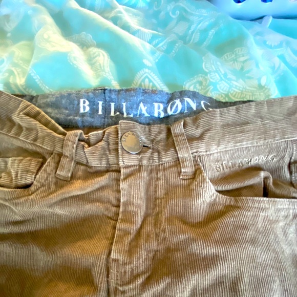 Billabong Other - Boys Billabong brown cords size 25
